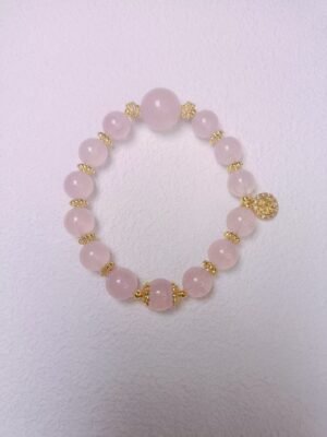 粉水晶手串